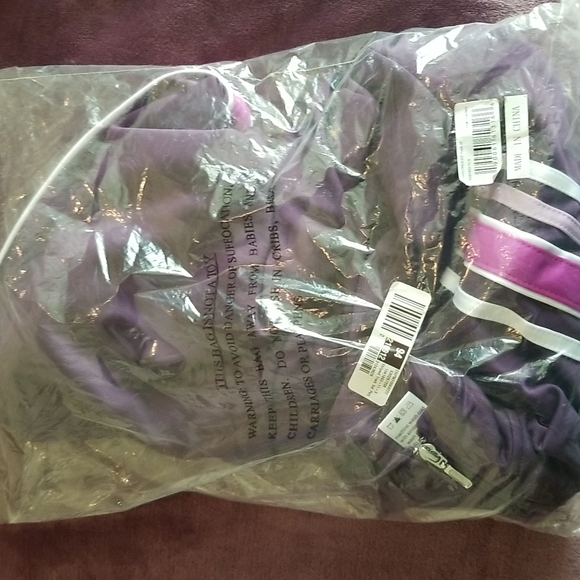 *NWT* K. Jordan Women's Striped Track Set - Picture 4 of 9